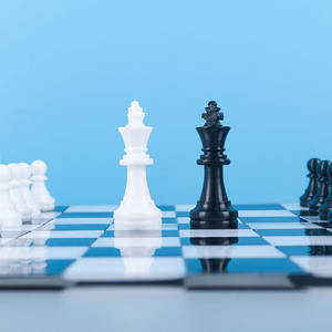 DIY ajedrez rey reina obispo piezas de peón cristal resina epoxi molde Knight Rook 6 piezas de ajedrez tridimensionales molde de silicona - Product Image 3