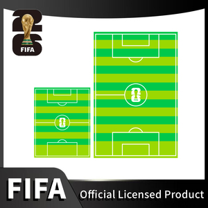 Produits pour animaux de compagnie officiels de la Coupe du monde de la <span class=keywords><strong>FIFA</strong></span>, tapis rafraîchissant pour animaux de compagnie en forme de terrain de football, gel auto-refroidissant pour chiens et chats - Product Image 2
