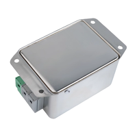 Filtre EMI bipolaire CC SNXRON 3A-30A, borne standard européenne, montage sur rail DIN, contacts en cuivre épaissis, double étage pour