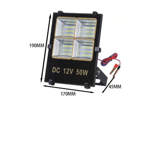 Lámpara de Seguridad para Exteriores, Portátil, Fácil de Instalar, 50W, DC12V, IP66, Control Táctil, 6000K, Luz Diurna, a Prueba de Explosiones, Impermeable - Product Image 1