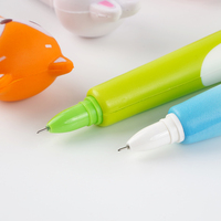 Stylo personnalisé avec logo, stylos à bille mignons, stylos gel anti-stress, stylos anime