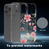 Coque de téléphone IML personnalisée avec logo pour iPhone 17 Pro Max, antichoc, robuste, compatible avec la charge magnétique, cadeau personnalisé DIY