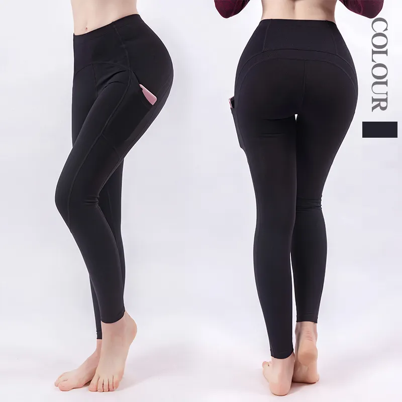 Pantaloni da Yoga Oversize da donna elasticizzati ad asciugatura rapida a vita alta Leggings Tiktok Fitness da corsa collant sportivi