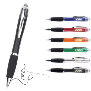 Most Popular Laser Engraved Pen Custom Company Logo Ballpoint Pens-Customized Light up <b>Ball</b> Pens-Personalized Ink - Product Image 2