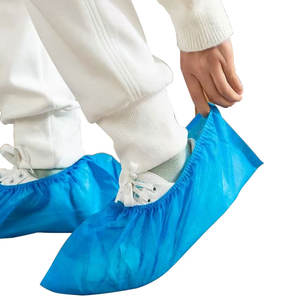 Couvre-<span class=keywords><strong>chaussures</strong></span> jetable antidérapant non tissé Couvre-<span class=keywords><strong>chaussures</strong></span> jetable élastique <span class=keywords><strong>de</strong></span> protection anti-poussière antidérapant (un paquet <span class=keywords><strong>de</strong></span> 100 pièces) - Product Image 2