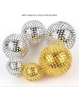 Magnetic Spike Massage <strong>Ball</strong> Wireless Remote Control Hard Plastic Acupressure <strong>Ball</strong> for Hand Palm Foot Full Body Meridian - Product Image 4