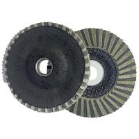 Disque à lamelles personnalisé 4 pouces/100mm pour meuleuse d'angle-Meule abrasive de qualité supérieure pour le métal et le bois