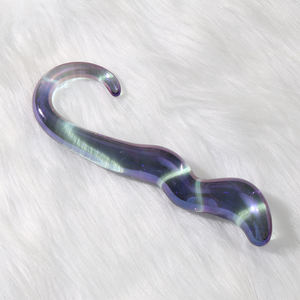 SM sex toys hippocampe verre plug anal femme g-spot bâton de massage masturbateur glace et feu expérience couple accessoires sexuels - Product Image 5