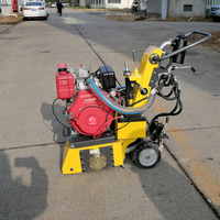 Machine à fraiser l'asphalte avec moteur à pompe pour la marquage routier