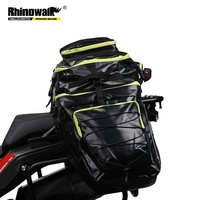 Sac latéral de moto imperméable Rhinowalk 75L, sacoche de moto, sacoche de selle 3 en 1 pour moto