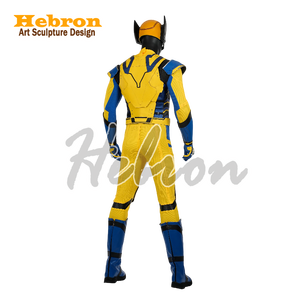<span class=keywords><strong>Wolverine</strong></span> Personalizzato per Uomo e Donna # Costume Completo per Adulti di Halloween Ispirato a Film TV, Set di Abiti Eleganti per Eventi e Spettacoli - Product Image 3