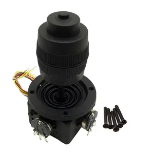 Four-dimensional rocker potentiometer JH-D400X-R2/JH-D400X-R4 fully sealed resistance value 5K 10K with button joystick