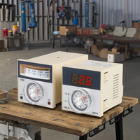 Contrôleur de température à bouton rotatif TEL72-9001X, sortie relais de type K/E, thermostat à affichage numérique pour sécheuse industrielle 220V/380V