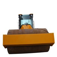 Compacteur vibrant à double tambour de 10 tonnes, rouleau compresseur pour travaux de construction de routes, sols et asphalte