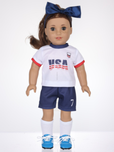 Conjunto de <span class=keywords><strong>Ropa</strong></span> Deportiva para Muñecas Dearbei de 18 Pulgadas, Hecho a Medida, de Poliéster, Unisex, para Muñecas Reborn - Product Image 1