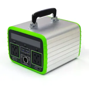 Small Portable Solar System Generator For Home 110v 220 V Power Output With Inverter Charger Battery