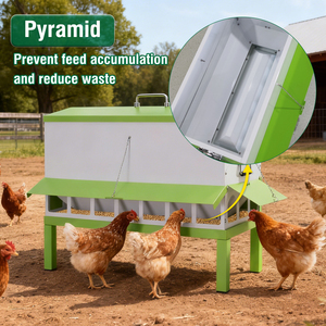Équipement agricole Mangeoire à poulets Mangeoire automatique pour volailles Poulet <span class=keywords><strong>Canard</strong></span> Oie Mangeoire à poulets Mangeoire à aliments pour volailles - Product Image 3