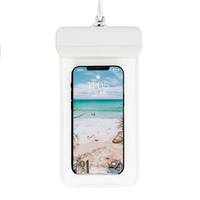 Étui de téléphone de natation universel à écran tactile en TPU transparent étanche pour sacs de téléphone portable iPhone
