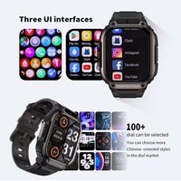 2024 reloj inteligente chino con ranura para tarjeta Sim 4G llamada telefónica de red Wifi HD Cámara Amoled IP68 relojes inteligentes a prueba de agua