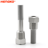 Pierre d'aération HENGKO 0,2 à 90 Micro O3 Diffuseur de bulles d'ozone Oxygénateur Sparger Pierre de carbonatation CO2