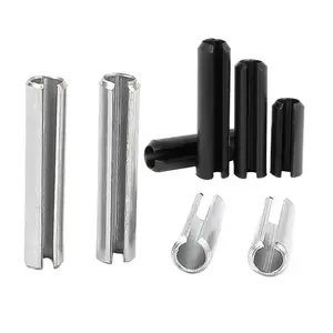 Custom DIN 1481 DIN 7346 Aço Inoxidável 304 Aço Carbono Heavy Duty Slotted Split Spring Dowel Lock Pinos