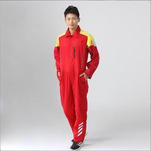 Tuta da Lavoro Riflettente ad Alta Visibilità NFPA con Protezione Antincendio |   Tuta da Lavoro Bicolore Rossa e Gialla per Stazioni di Servizio, Riparazioni Auto, Settore Minerario - Product Image 3