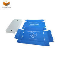 Caja de embalaje de papel con logotipo personalizado Cartón corrugado Tablet Pc Embalaje Papel Kraft Mailer Caja de correo de envío