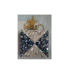 Bolso de Mensajero Estilo Bohemio Indio con Mosaico, Bolso de Mano de Lujo para Eventos Nocturnos, Bolso de Mano Metálico para Mujer, Bolso de Mano Boho para Bodas, Hecho a Mano, Venta al por Mayor - Product Image 5