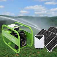 Pompe d'irrigation solaire de surface haute pression 4 CV 3000W avec moteur CC pour puits, personnalisable en usine OEM