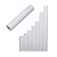 Taille personnalisée 33gsm 68 "400m papier de sublimation séchage rapide prix direct d'usine pour le papier de transfert d'impression numérique