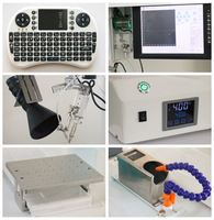 Machine de réparation de composants de carte mère de soudage à la soudure pour téléphone portable Station de retravail BGA