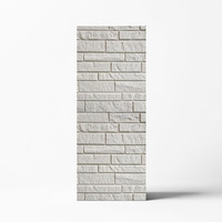 Revêtement mural extérieur léger en fibro-ciment ignifuge et imperméable à la texture de brique pour immeuble de bureaux