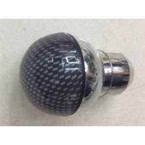 ZCQR DECO Carbon Fiber Lightweight <b>Gear</b> Shift <b>Knob</b> Black Sphere Shape for Car - Product Image 3