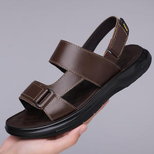 Sandalias Casuales de Plataforma con Suela Gruesa para Hombre, con Parte Superior Sintética, para Uso en la Playa en Verano, Lavables - Product Image 6