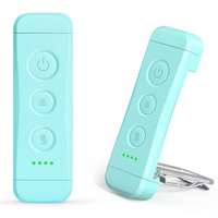 Mini lampe de lecture USB Type-A rechargeable 500 mAh à clipser, portable, protectrice des yeux, marque-page LED, idéale pour cadeau de Noël