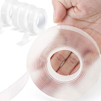 Ruban Adhésif Double Face Ultra Résistant pour Fixation Murale, Bandes Adhésives Nano Gel Extra Fortes pour Tableaux, Étanche, en Acrylique – Offre Spéciale