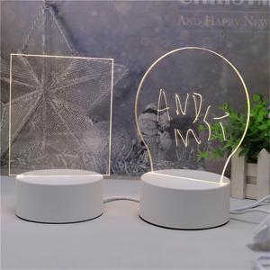 Tableau de messages néon magique réutilisable, tablette d'écriture LED, support ABS, alimentation USB/Type-C, décoration de chambre d'enfant, cadeau créatif pour fête - Product Image 3