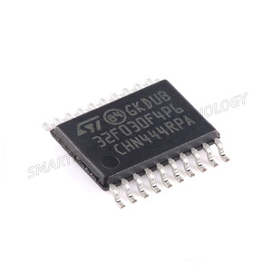 ยี่ห้อใหม่ของแท้ STM32F030F4P6TR STM32F030F4P6 TSSOP-20 ARM Cortex-M0 ไมโครคอนโทรลเลอร์ MCU แบบ 32 บิต - Product Image 2
