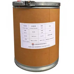 कच्चे सामग्री लिथियम क्लोराइड निर्जल कैस 7447-41-8 अभिकर्मक ग्रेड/बैटरी ग्रेड LiCl