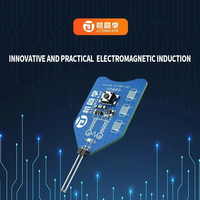 Probador de Bobinas de Placa Base JTX CT-1 Detector de Inductores Herramienta para Reparación de PC Inducción Electromagnética Verificación Rápida de Fallas
