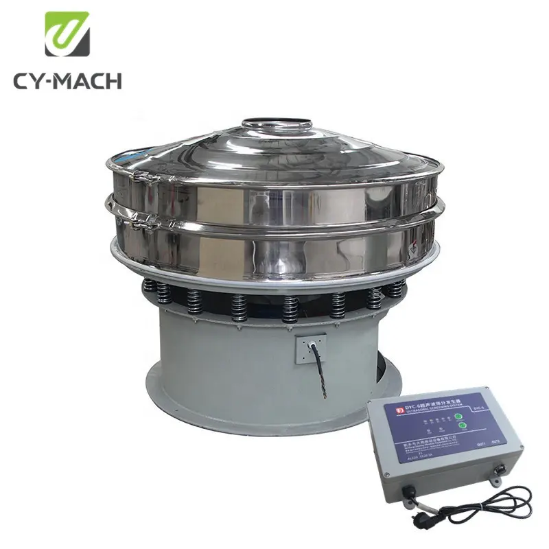 High Efficiency Metal Powder vibrators Ultrasonic wave function Vibrating Screen Sieve sieving machine flour siever machine