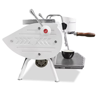 Cafetera Espresso Comercial Programable, Sistema de Goteo, Acero Inoxidable, 3200W, 20 Bares de Presión, Semiautomática