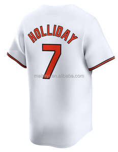 सर्वश्रेष्ठ गुणवत्ता सिलाई #<span class=keywords><strong>2</strong></span> गंनार हेंडरसन #7 जैकसन होल्लीडे #35 एडली रूटश्मैन #17 काउसर अमेरिकी बेसबॉल जर्सी - Product Image 5