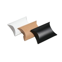 Boîtes à bonbons en forme de coussin personnalisées pour emballer des cadeaux de sucre, boîtes à emporter, boîte d'emballage pour tarte aux pommes et aux fruits