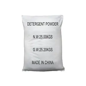 Top Brand Active Agent High Quality Bulk 25Kg Detergente 15 Kilos Granel Washing Powder