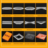 Kit d'expériences d'optique géométrique, ensemble de lentilles optiques, lentilles convexes et concaves, réfraction et réflexion de la lumière, enseignement de la physique, cadeau scientifique pour enfants