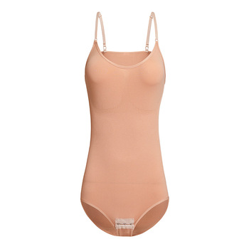 One-piece bodysuit female abdominal lifting buttocks shaping suspenders large size underwear elastic bundle belly body corset