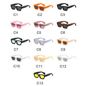 Gafas de Sol Retro para Hombre y Mujer, Fabricante Personalizado, Gafas Rectangulares de Lujo al por Mayor, Gafas Personalizadas con Logotipo - Product Image 5