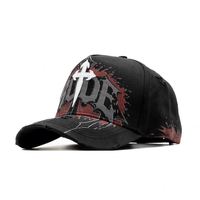 Casquettes de baseball en daim G5 à 5 panneaux, broderie 3D SACRED HEART, livraison rapide en gros, casquettes de sport Gorras