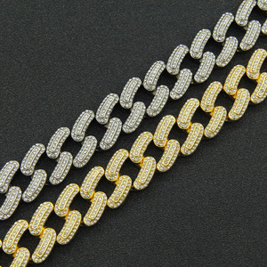 Three-dimensional Cuban chain <b>bracelet</b> <b>bracelet</b> men's hipster nightclub street dancing <b>bracelet</b> - Product Image 3
